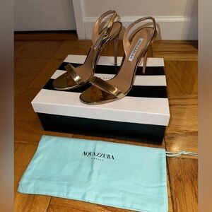 Aquazzura so nude sandal heels
